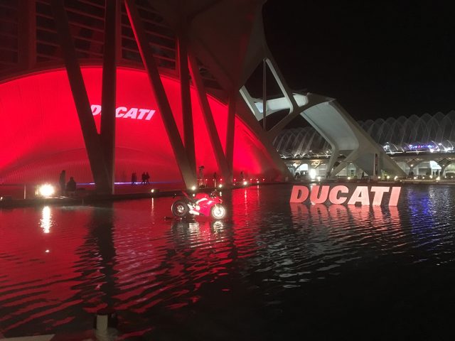 Letras evento ducati Letras corporeas en Valencia