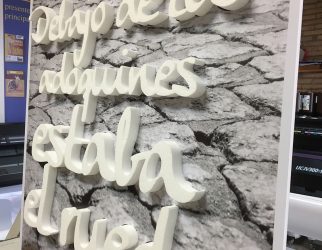 Letras corpooreas en Valencia