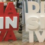 Letras corporeas en Valencia