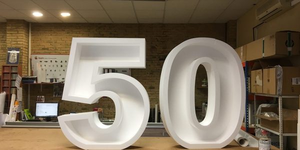 impresión letras corporeas en valencia
