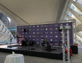 equipo audiovisual para eventos