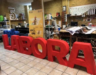 Letras corporeas en Valencia